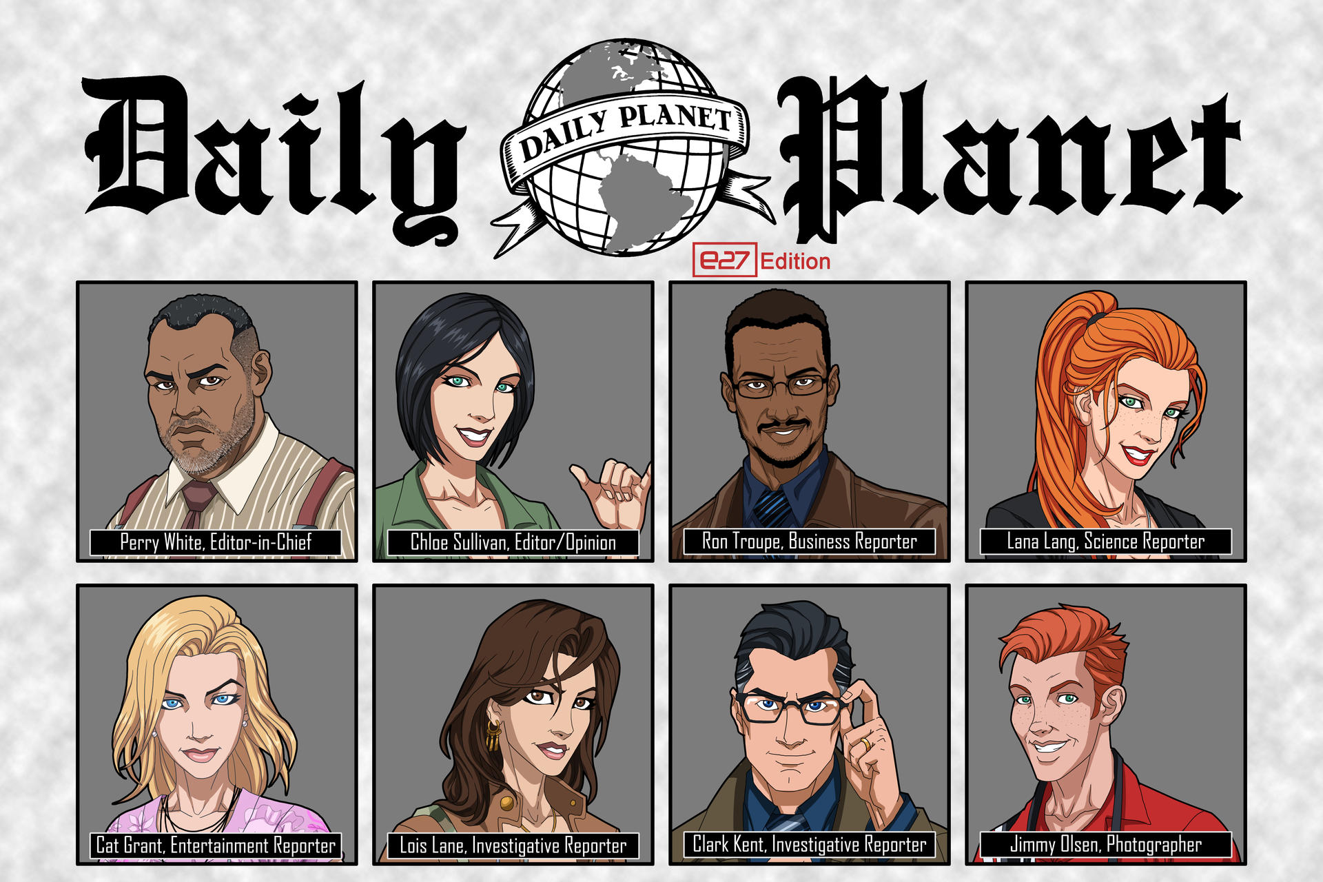 Daily Planet's Award-Winning News Team (WIP) by Roysovitch on ...