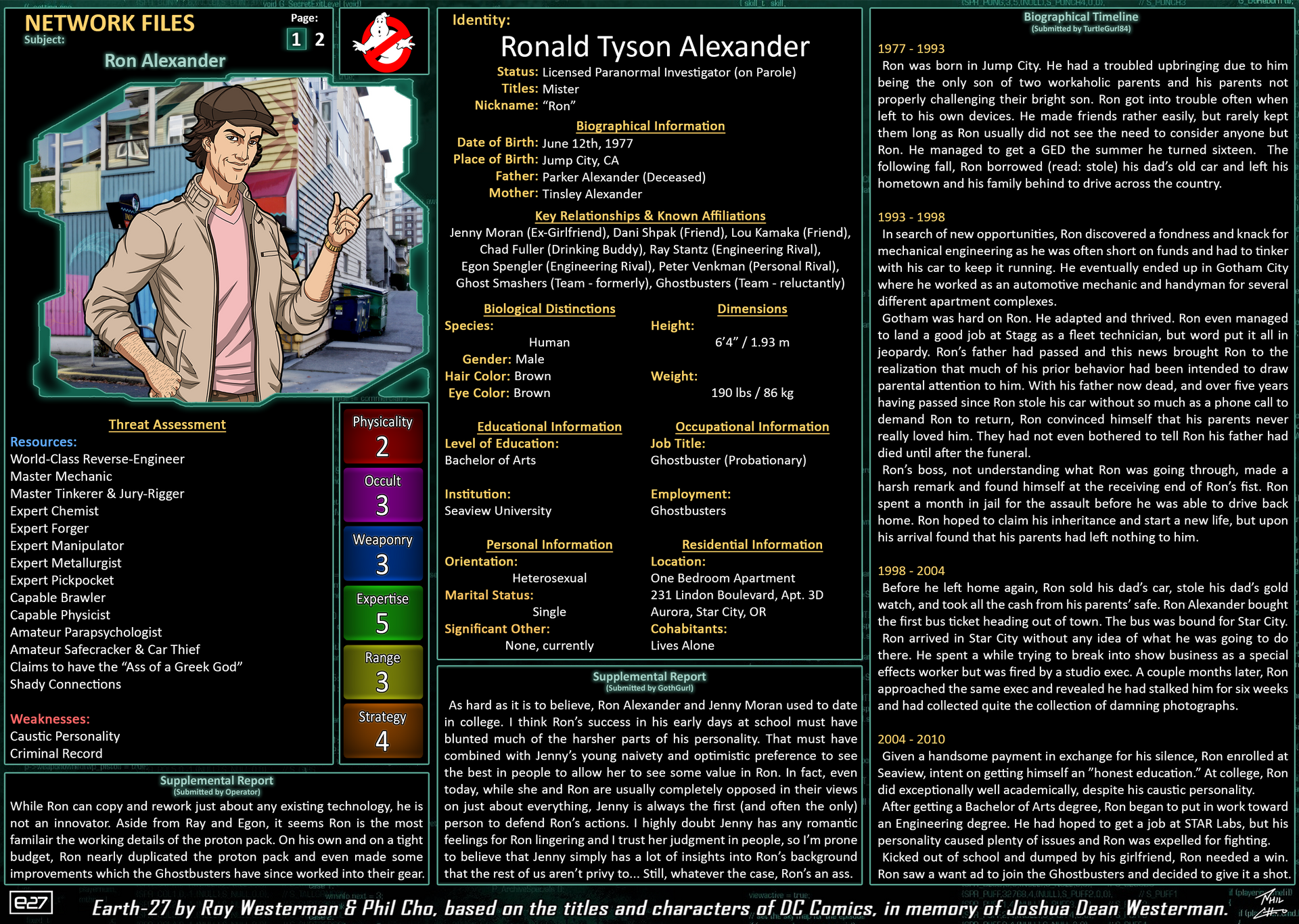 Ron File Person Network Files - Ron Alexander 1 by Roysovitch on DeviantArt
