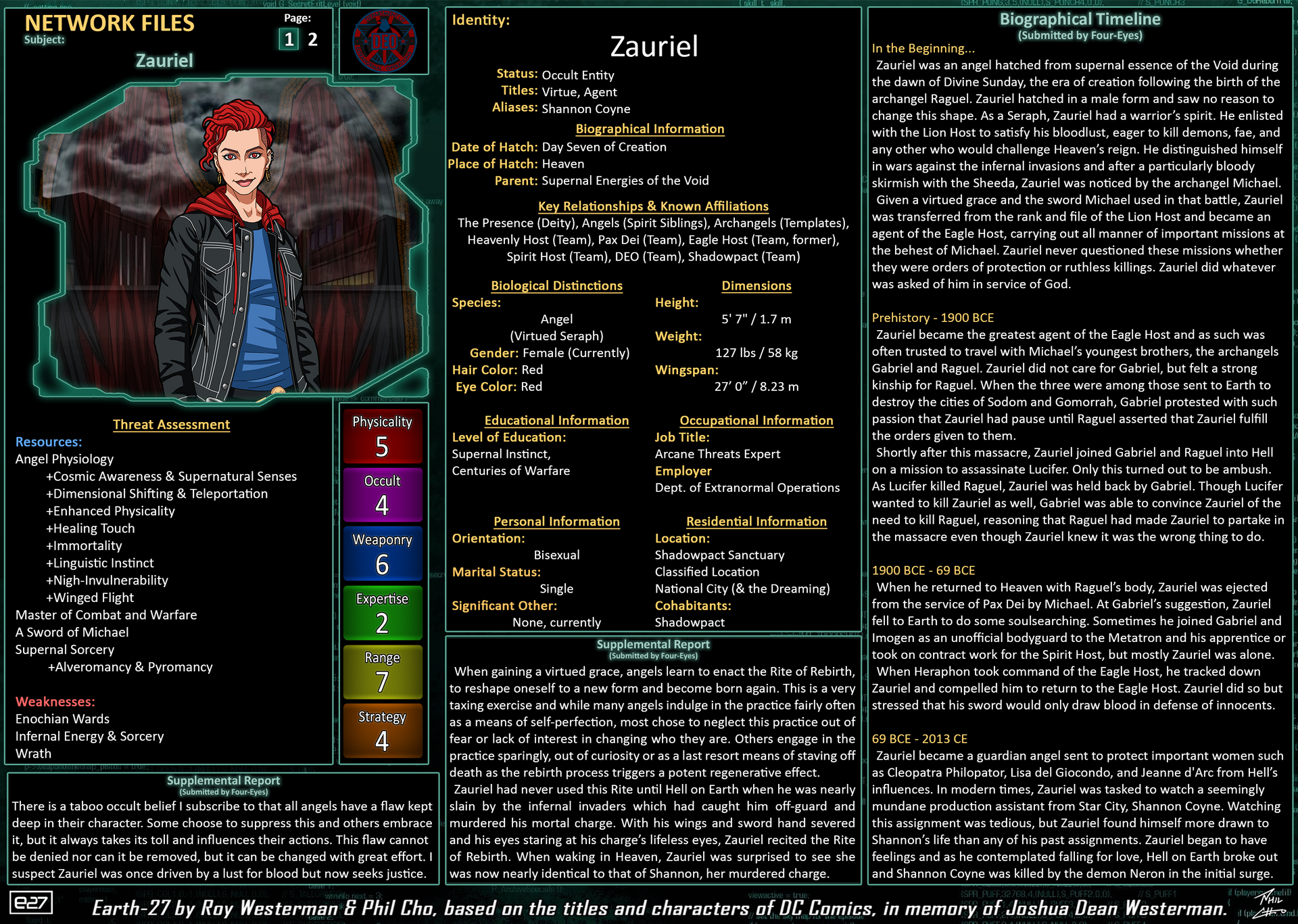 Network Files Zauriel 1 By Roysovitch On Deviantart Network Files Zauriel 1 By Roysovitch On Deviantart