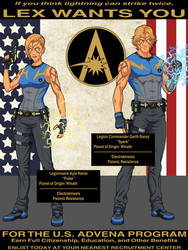 Advena Legion Poster - Pulse and Spark