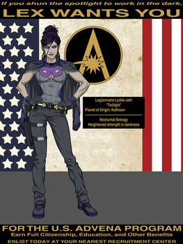 Advena Legion Poster - Twilight