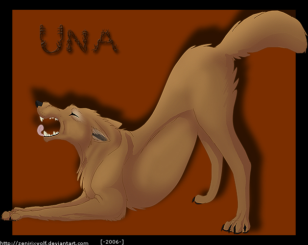 Una-Trade with brown-wolf-fox