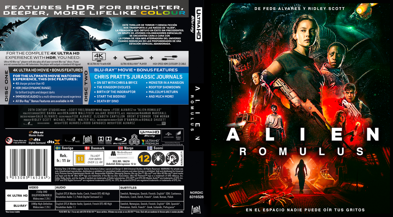 ALIEN ROMULUS PORTADA DVD HD by mrandrew7w7 on DeviantArt