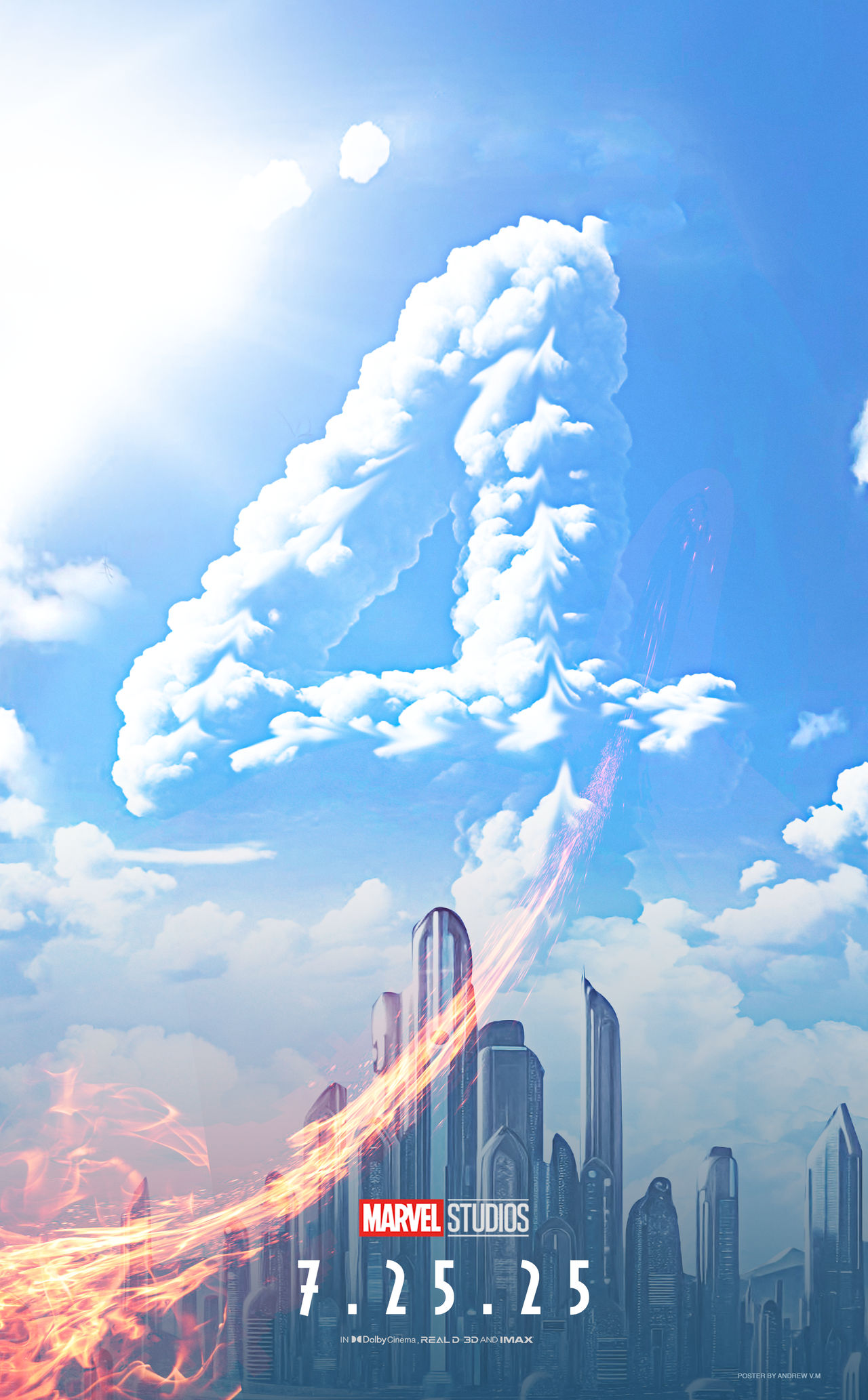 THE FANTASTIC FOUR 2025 Poster HD By Mrandrew7w7 On DeviantArt the-fantastic-four-2025-poster-hd-by-mrandrew7w7-on-deviantart