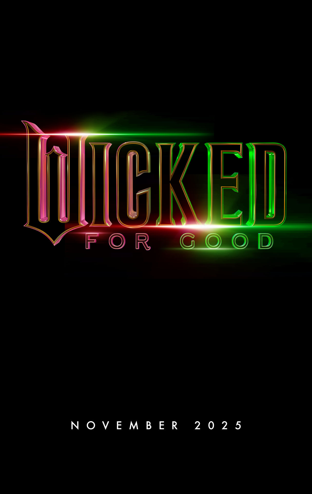 WICKED 2 FOR GOOD Teaser Poster 2025 by mrandrew7w7 on DeviantArt