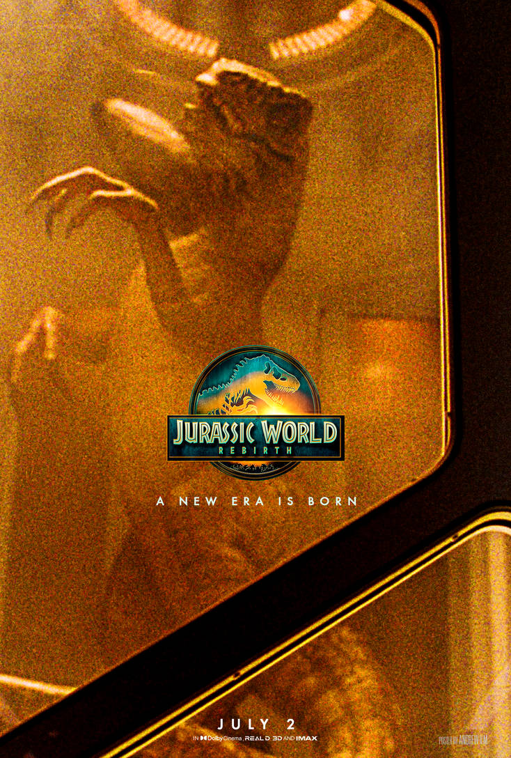 JURASSIC WORLD REBIRTH Poster Raptor 2025 by mrandrew7w7 on DeviantArt