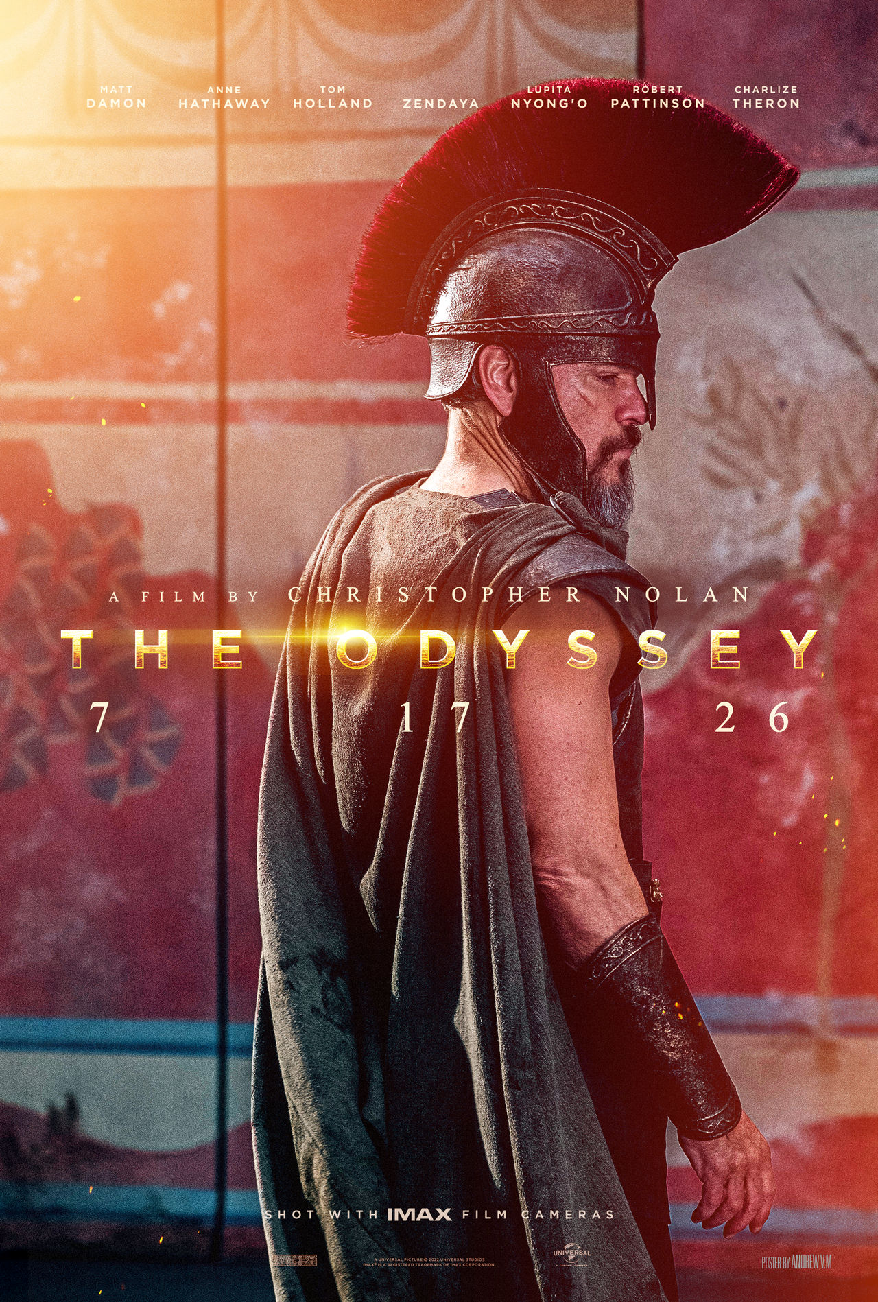 The Odyssey Film Release Updates THE ODYSSEY Poster 2026 Nolan Movie by mrandrew7w7 on DeviantArt