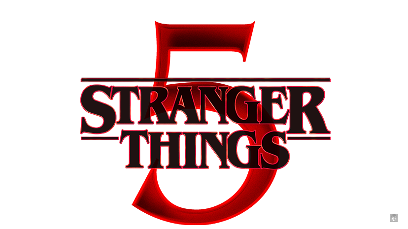 S Ranger Things Logos STRANGER THINGS 5 Logo PNG 2025 HD by mrandrew7w7 on DeviantArt
