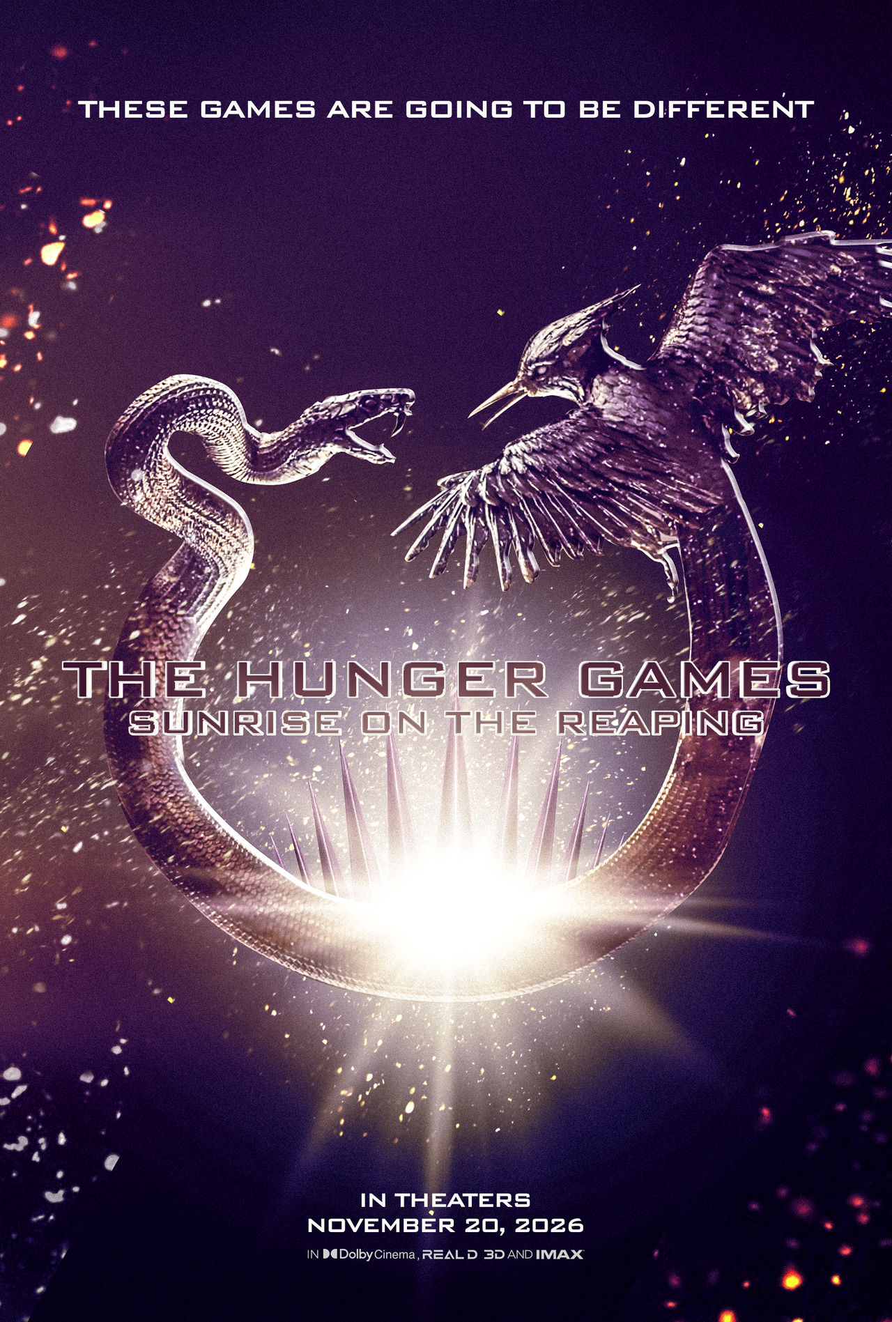 The Hunger Games: Sunrise on the Reaping Poster by mrandrew7w7 on ...