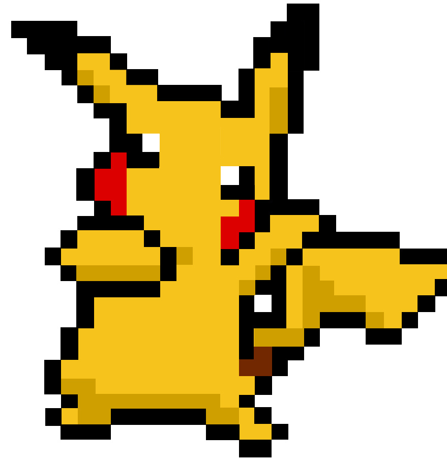 8 Bit - Pixel Pikachu