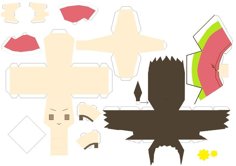 China April Fools Papercraft Template by HetalianPony on DeviantArt