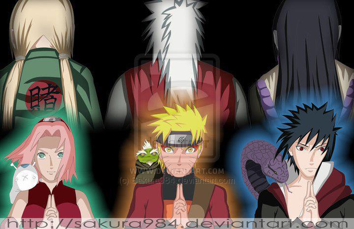 Naruto and Sakura vs Sasuke by BeeWinter55 on DeviantArt