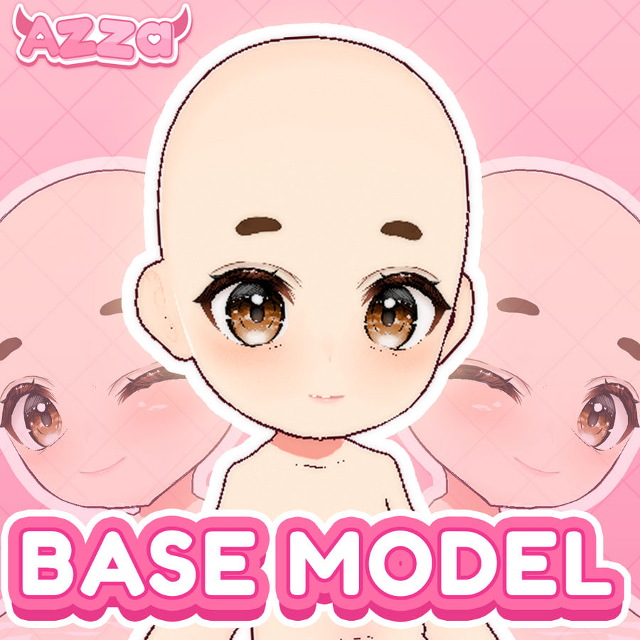 Okcode Chibi Model VROID Chibi Base Model by Azzadraws on DeviantArt
