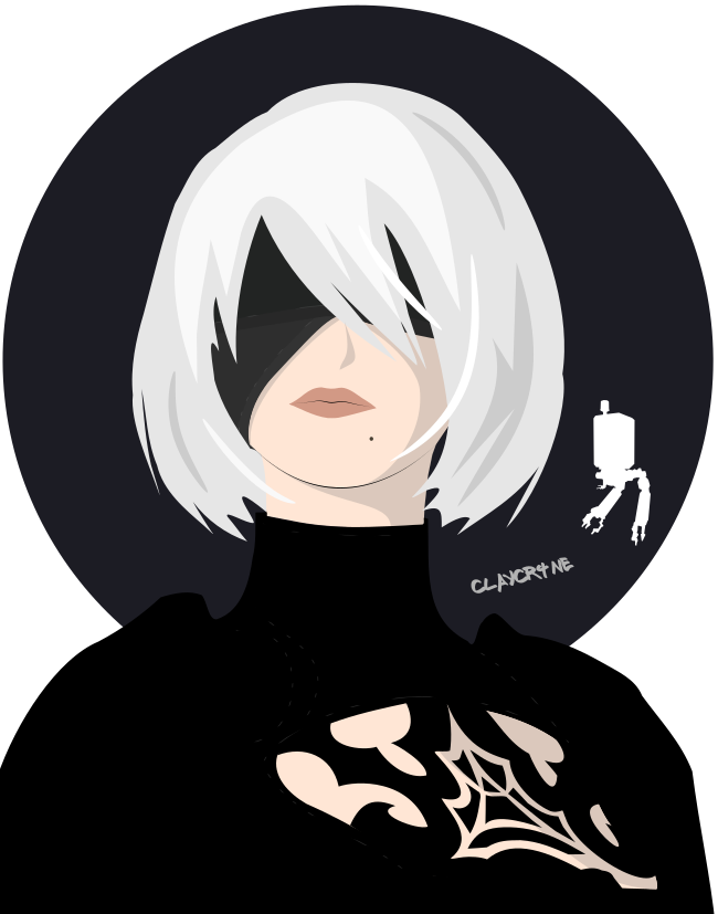 Vector 2B from NieR: Automata by claycr4ne on DeviantArt