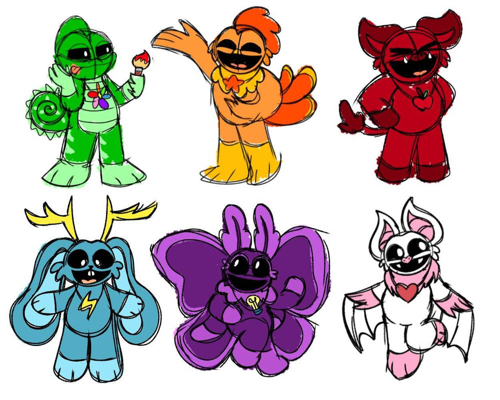 Smiling critters poppyplaytime oc by jeangonzal73 on DeviantArt