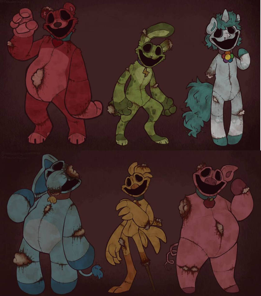 Smiling Critters Renders the smilingcritters smiled by jeangonzal73 on DeviantArt