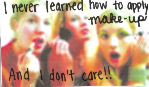 Postsecret - Makeup