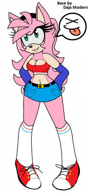 Happy, Sexy Amy Rose