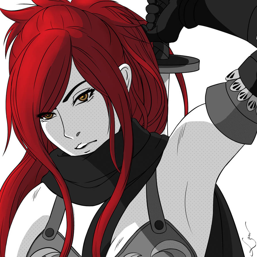 Summer Doodle #05 - Erza Knightwalker