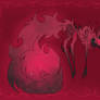 Adoptable (set price) Blood Moon Spirit Fox