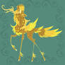 Adoptable (Open) Ruff Bird Peryton