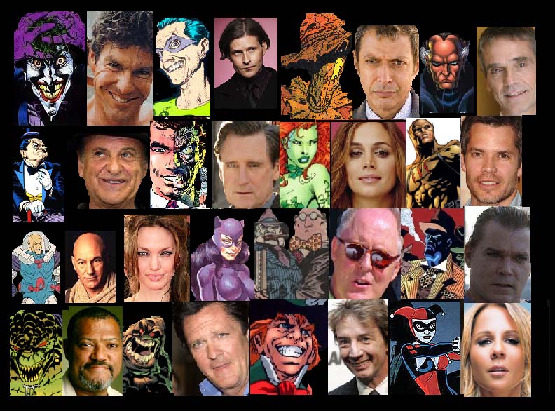 Batman Movie Cast by Lordwormm on DeviantArt