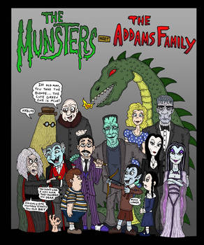 The Munsters meet The Addams