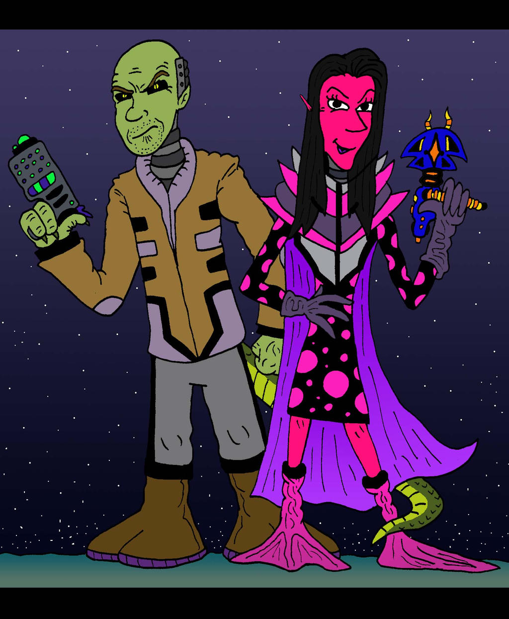 Alien Princess and Rebel