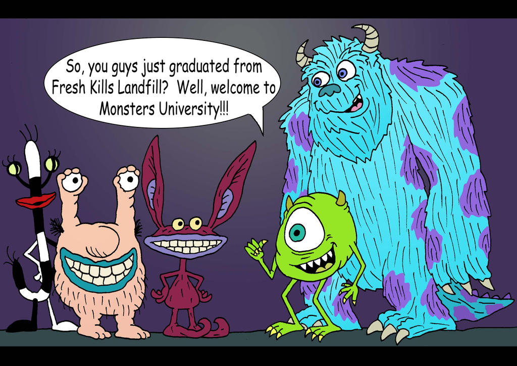 ahh Real Monsters Inc By Lordwormm On Deviantart ahh Real Monsters Inc By Lordwormm On Deviantart
