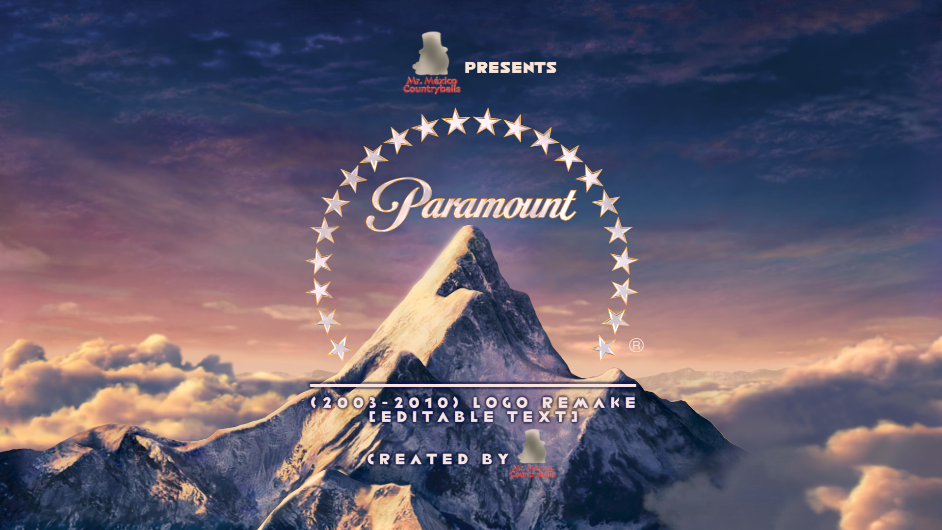 Paramon Remake Paramount (2003-2010) Logo Remake Editable Text by MrMexicoCB on DeviantArt