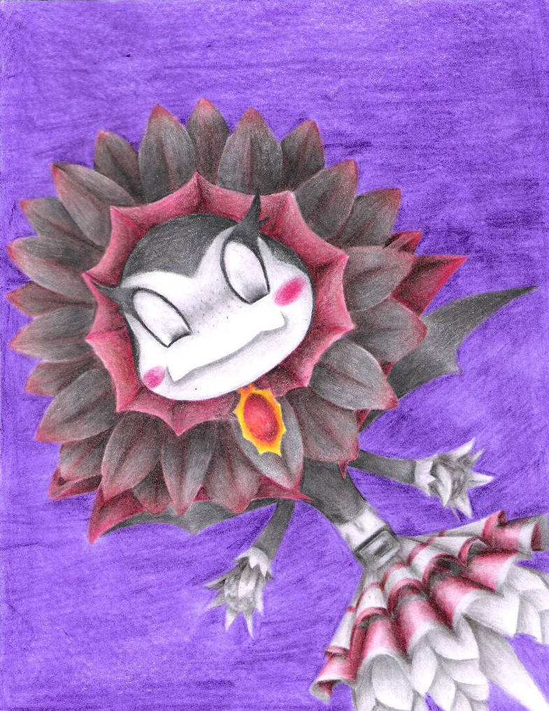 Kawaii Vampire Flower by BioXeEn on DeviantArt