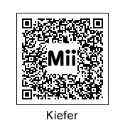 Kiefer Mii 3DS QR Code