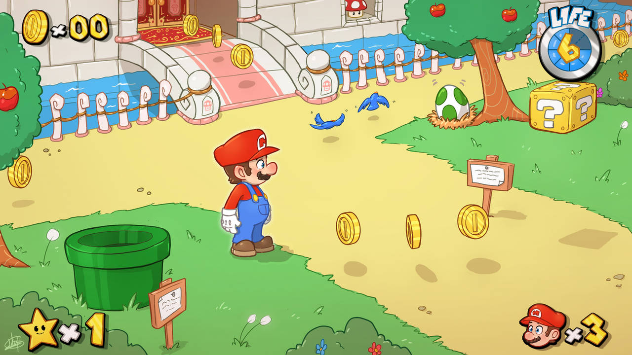 Super Mario Universe by LuigiL
