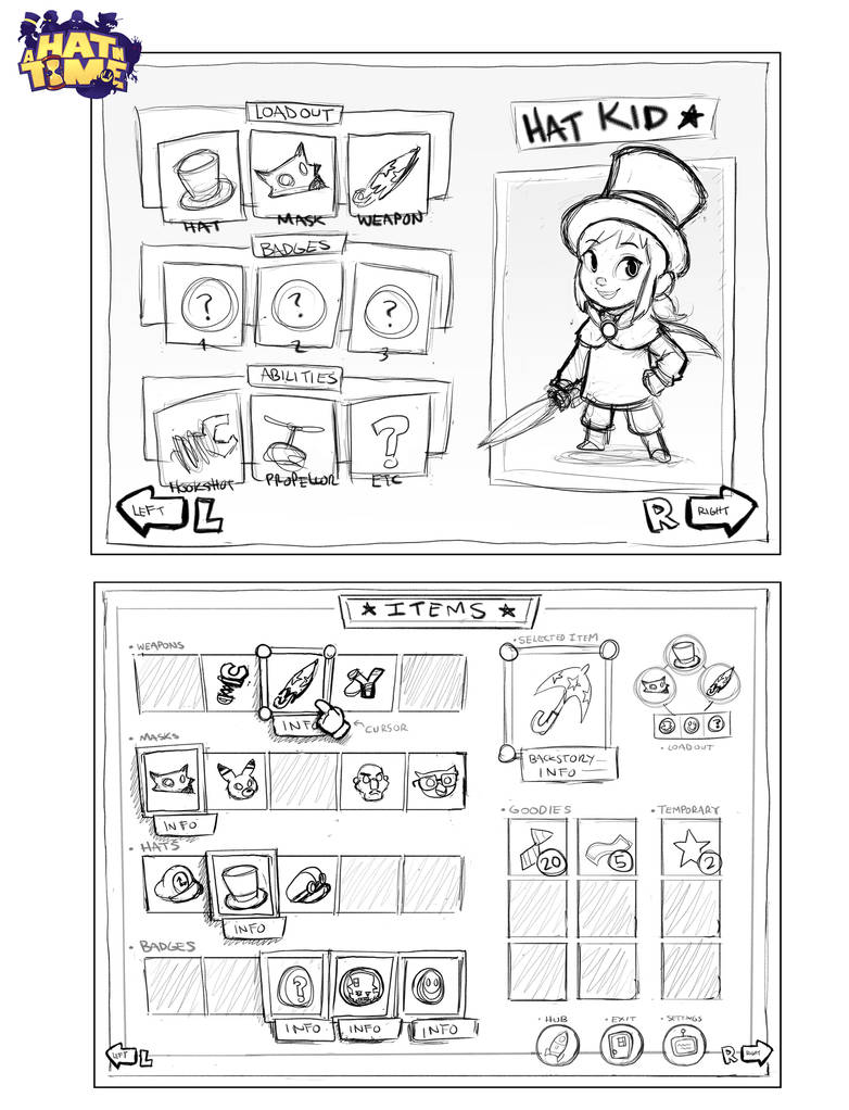 UI Concepts by LuigiL