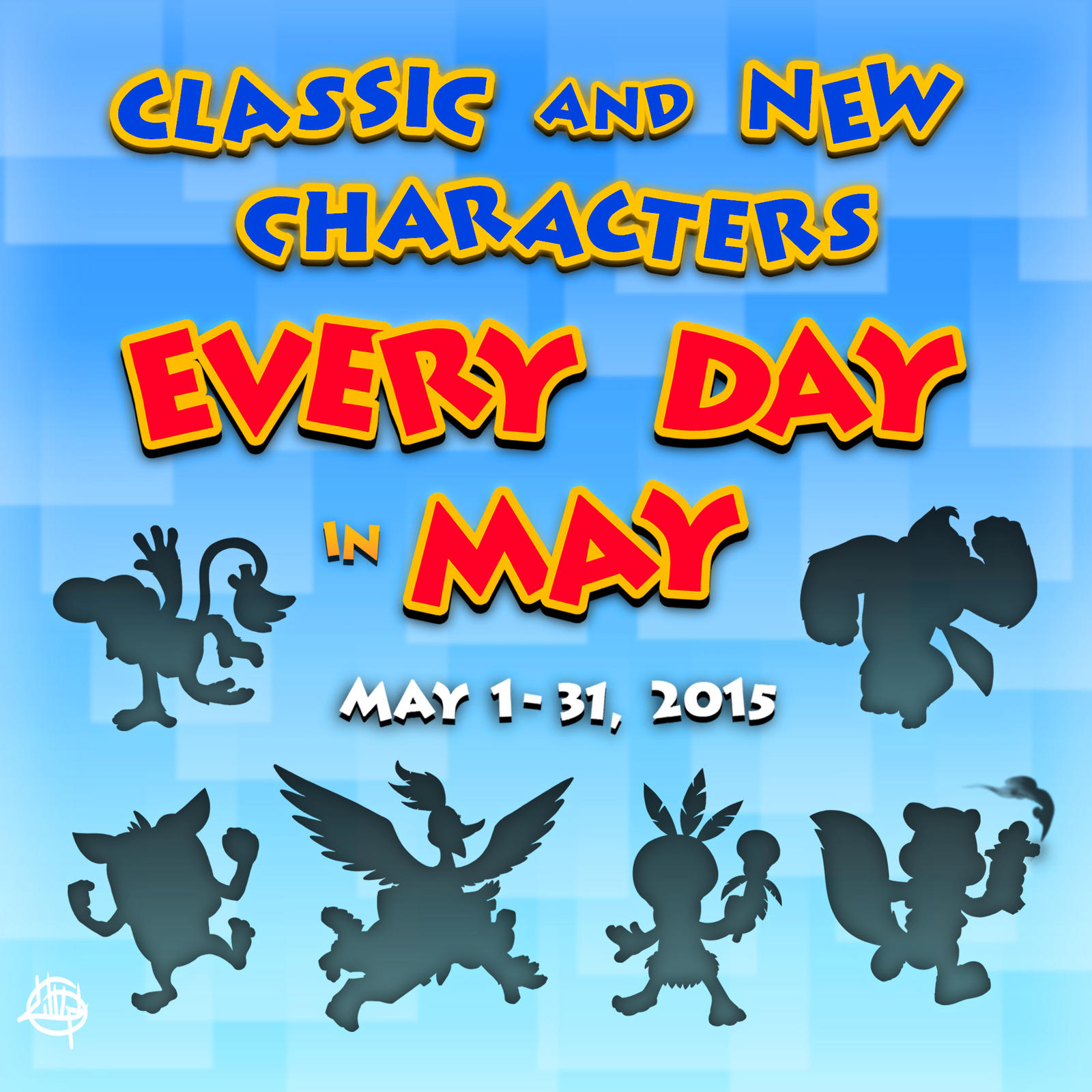 Characters Every Day in May!! by LuigiL on DeviantArt