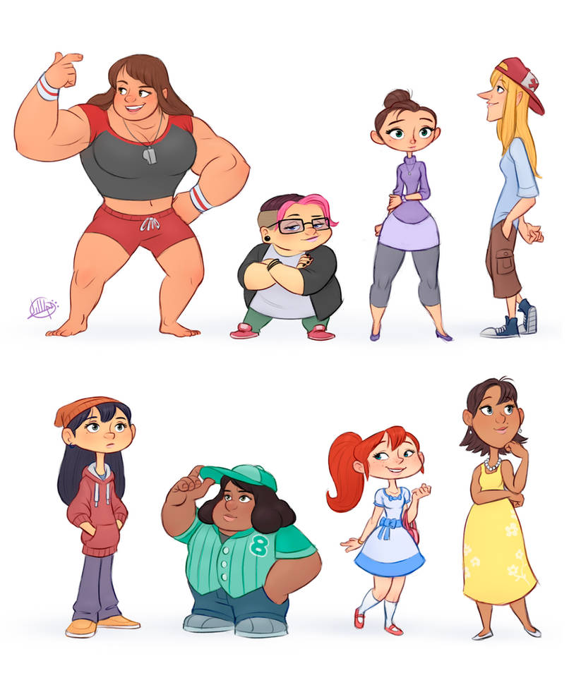 Random Characters 2 by LuigiL on DeviantArt