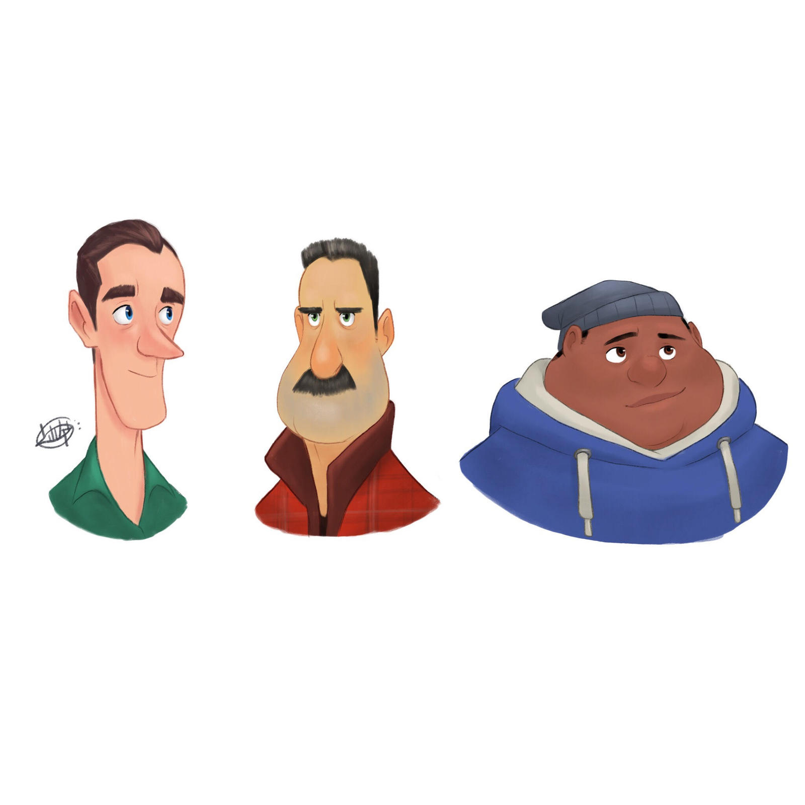 Procreate Sketches 1 by LuigiL on DeviantArt