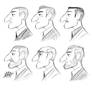 Profile Character Variety Sketches