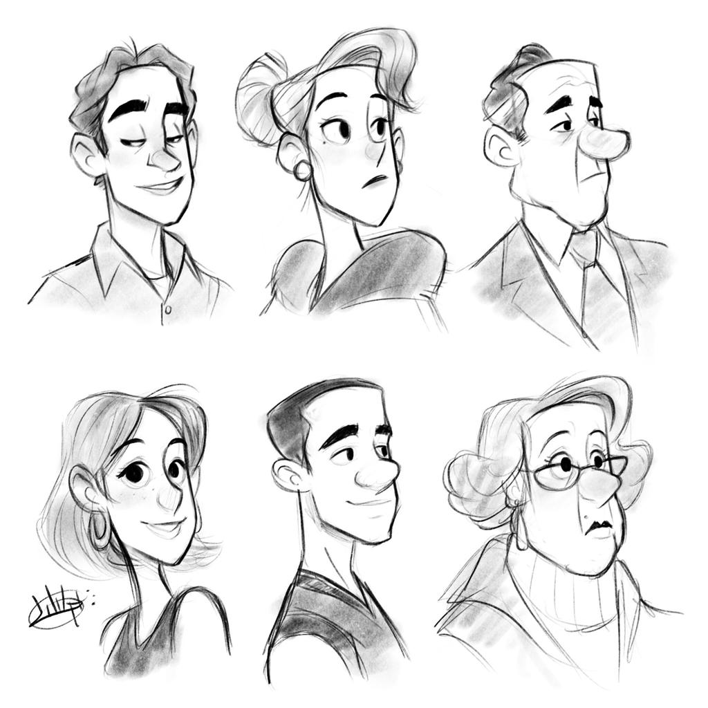 One Shape Procreate Sketches by LuigiL on DeviantArt