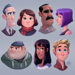 Random Characters 1 by LuigiL on DeviantArt
