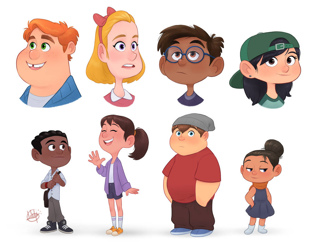 Random Characters 4 by LuigiL on DeviantArt