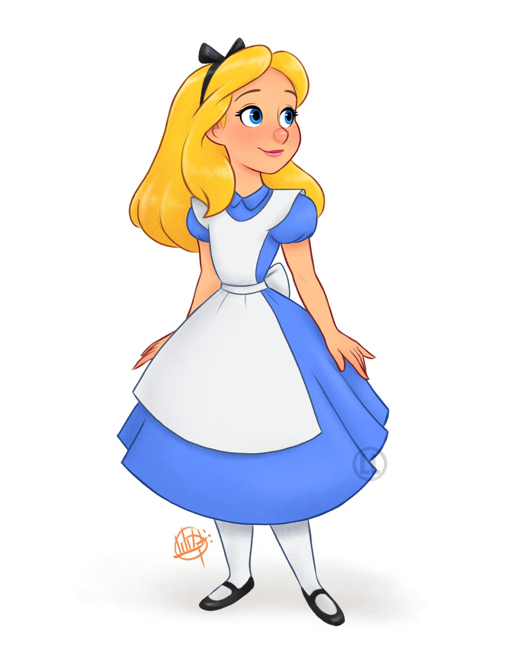Deviantart Alice Cartoon Alice by LuigiL on DeviantArt