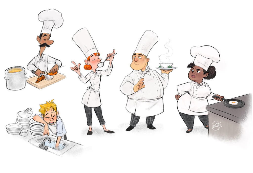 Chefs 1 by LuigiL on DeviantArt