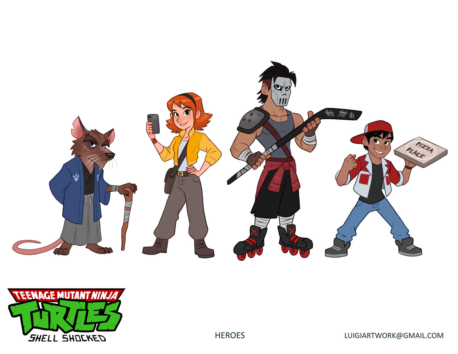 TMNT Shell Shocked- Heroes 2 by LuigiL on DeviantArt