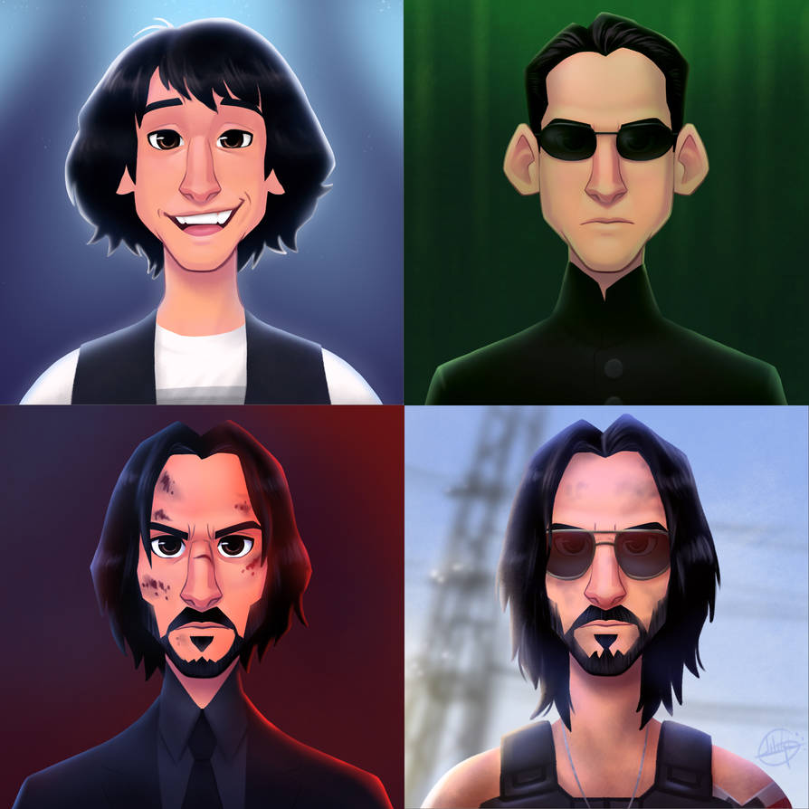 Reeves Roles by LuigiL on DeviantArt