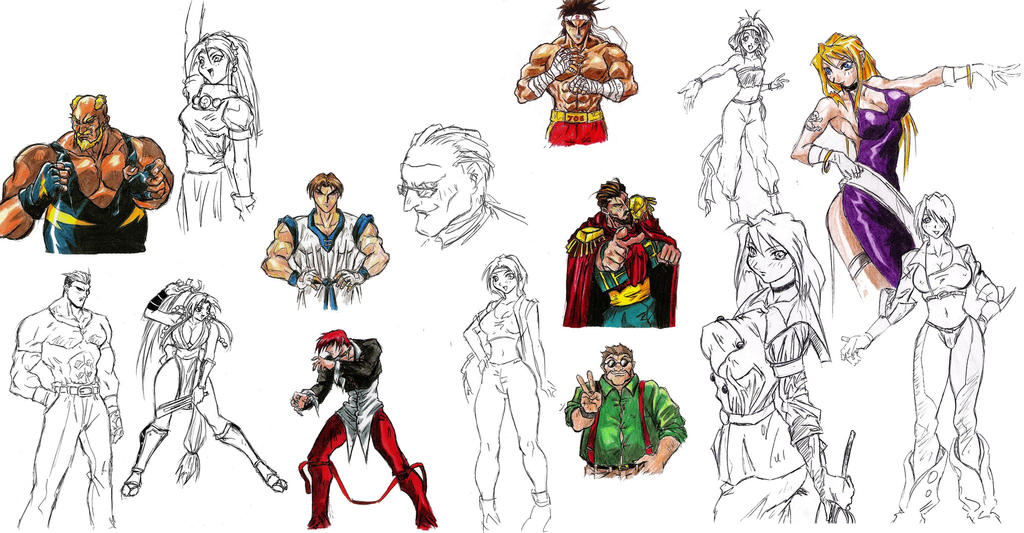 Street Fighter 1 Ken by Hellstinger64 on DeviantArt