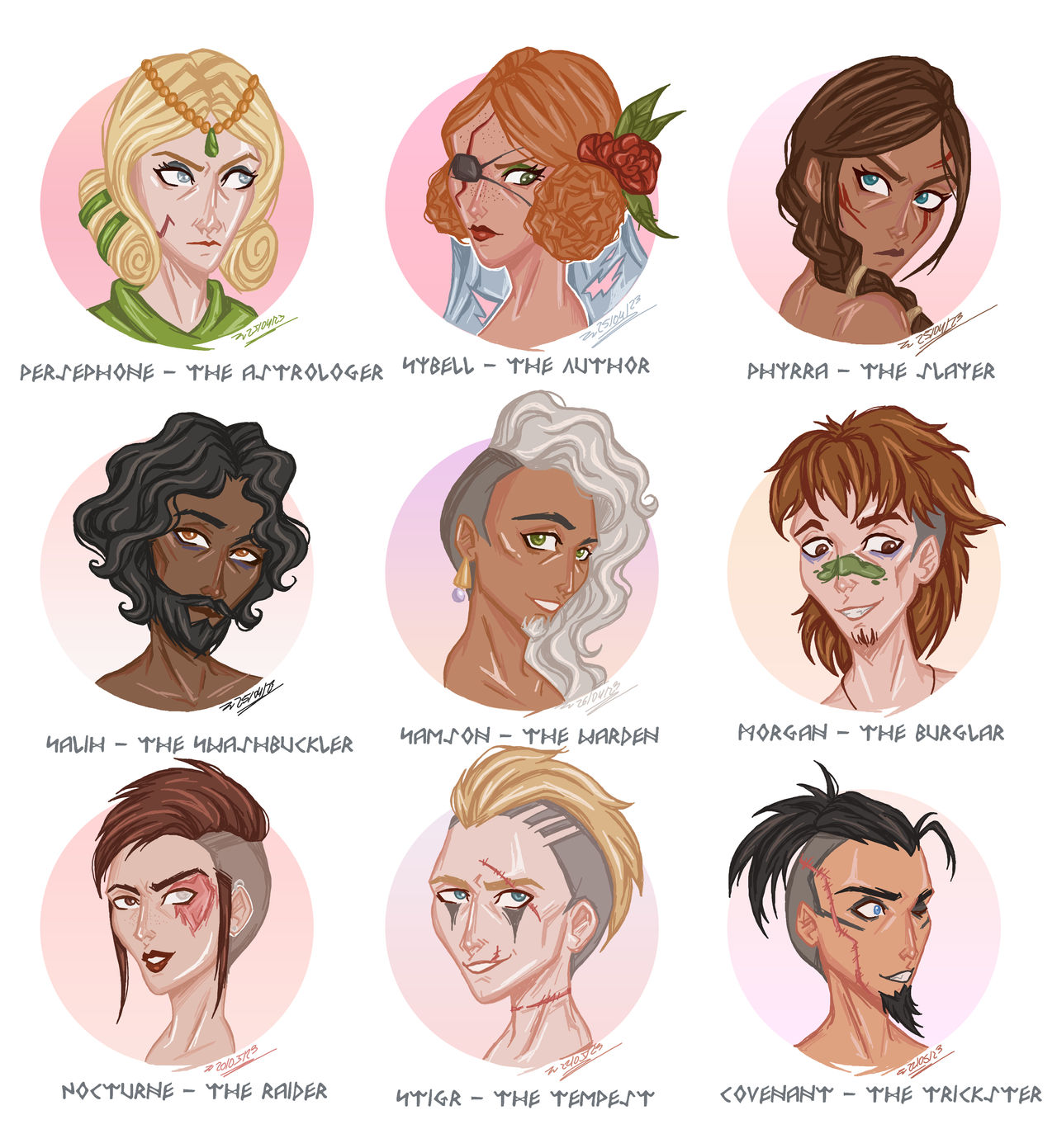 Portraits Reference #7 by Zw3ihanders on DeviantArt