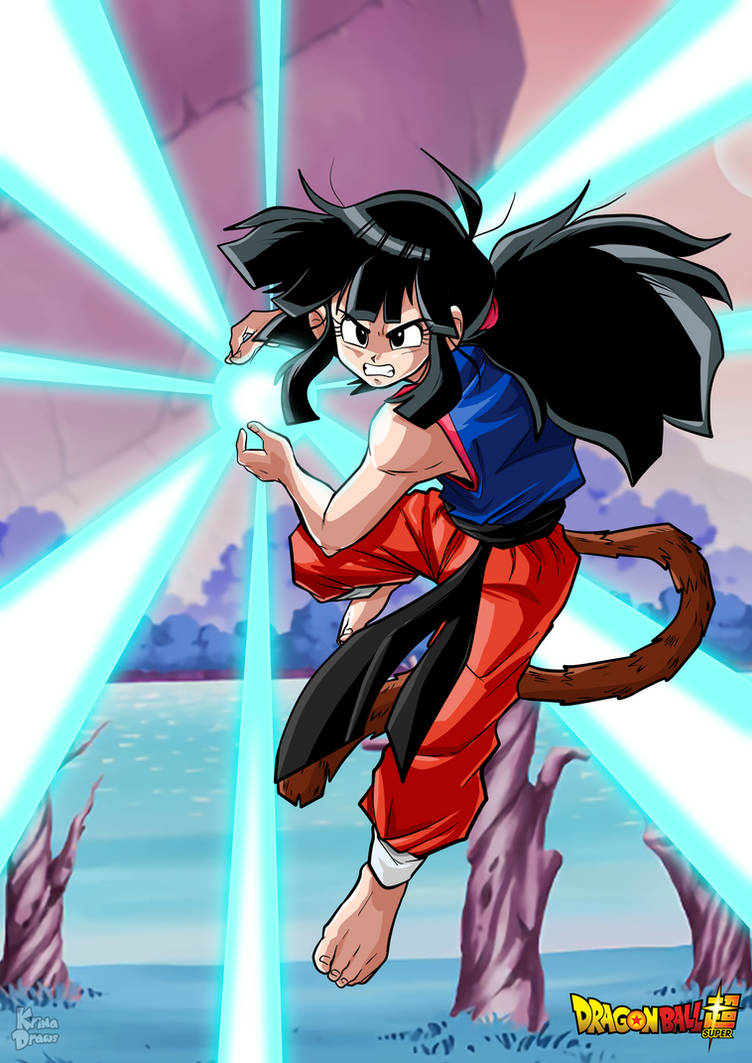 Saiyan Chi Chi Kamehameha By KrimaDraws On DeviantArt saiyan-chi-chi-kamehameha-by-krimadraws-on-deviantart