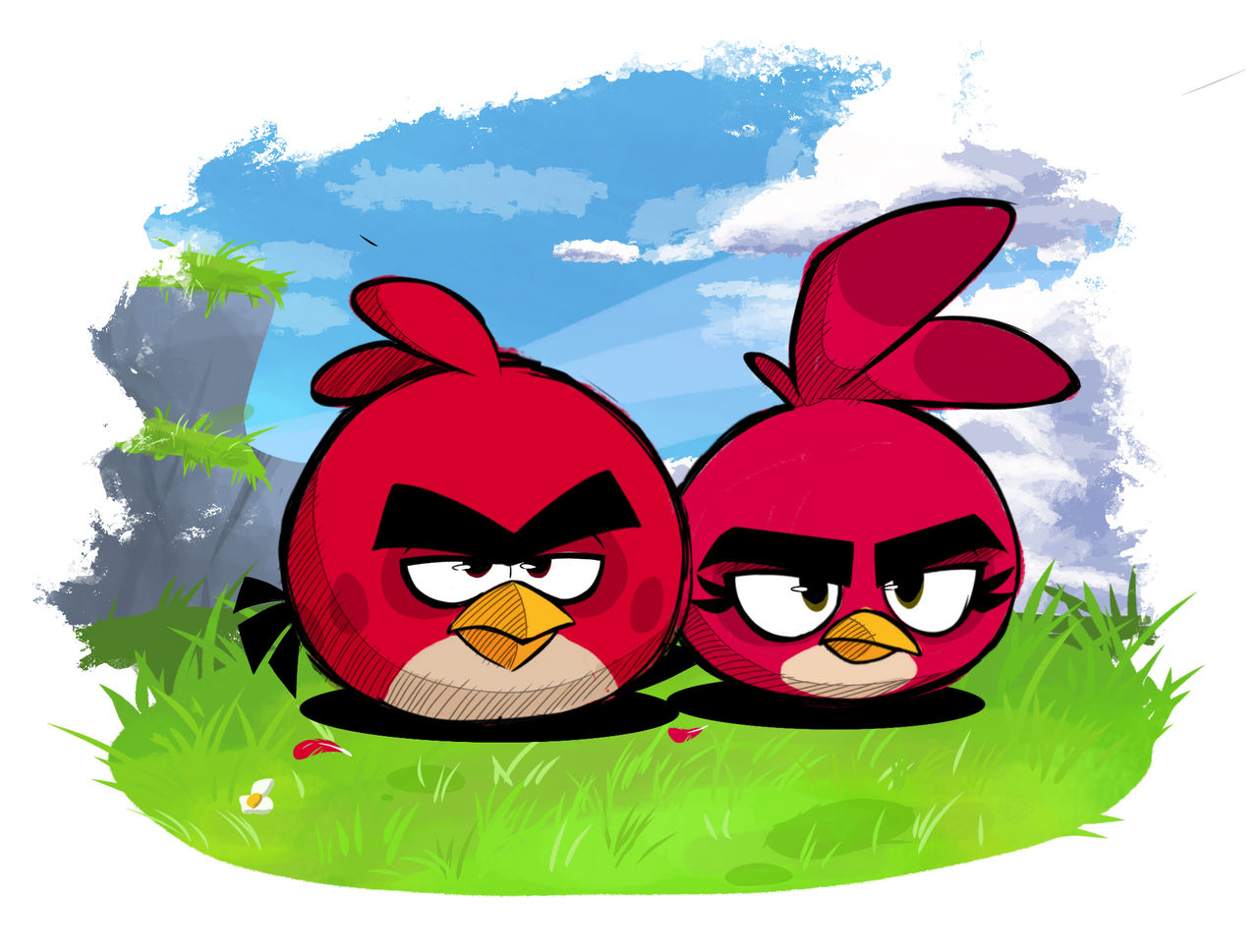 Red and Ruby by KrimaDraws on DeviantArt