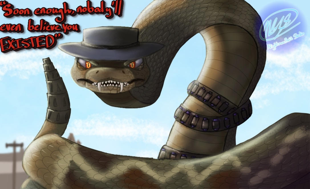 Rattlesnake Jake by BriDaFrenchFry on DeviantArt